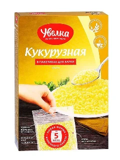 Фото для Крупа Увелка 5*80гр кукурузная *6 179