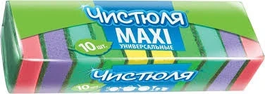 Фото для Губка д/посуды Чистюля 10шт*6