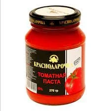 Фото для Томатная паста Краснодарочка 270г 25% ст/б твист*12