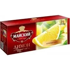 Фото для Чай Майский Ароматиз 25пак лимон*27