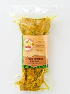 Фото для Тушка кролика Кроль и К с/м Вес в маринаде фермерский продукт