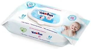 Фото для Салфетки влажные Еко Сан 64шт детские*24 Китай