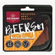 Фото для Чипсы мясные Ратимир 45гр куринные