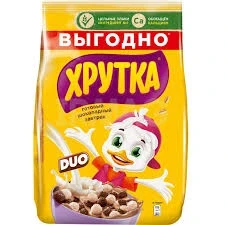 Фото для Завтрак сухой Хрутка Дуо 650гр Шарики пакет*6