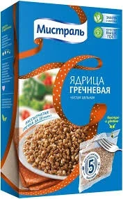 Фото для Крупа Мистраль 5*80гр Ядрица гречневая *6