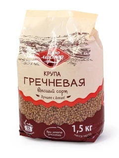 Фото для Крупа АгроМастер 1.5кг гречневая*8/10