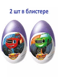 Фото для Яйцо шоколадное Шоки Ток 20гр Винтер Тайм двойное с игрушкой*24