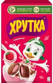 Фото для Завтрак сухой Хрутка 220гр подушечки Клубника*8