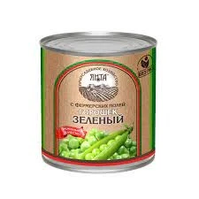 Фото для Горошек зеленый Янта 400гр ГОСТ в/с*12
