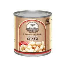 Фото для Фасоль Янта 400гр белая натуральная ГОСТ в/с ж/б*12