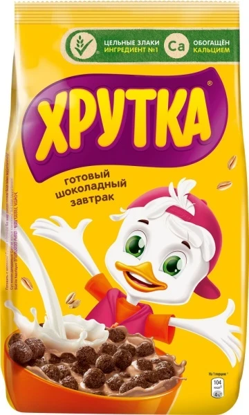 Фото для Завтрак сухой Хрутка 460гр ШокоШарики пакет*4