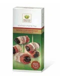 Фото для Мини рулеты Амига 120г Бекон с/в с черносливом*12