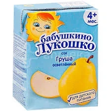 Фото для Сок Бабушкино Лукошко 200мл яблоко осветленный*18 т/пк