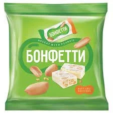 Фото для Конфеты Бонфетти 500гр нуга с арахисом*8 ВК292