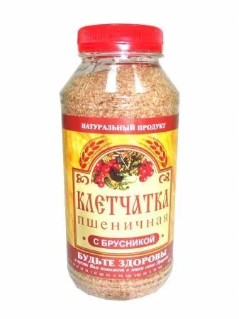 Фото для ДП Клетчатка Пшеничная 270гр Брусника*20