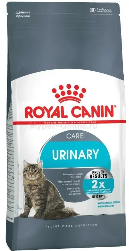 Роял Канин Urinary Care корм для кошек профилактика мочекаменной болезни 400 г