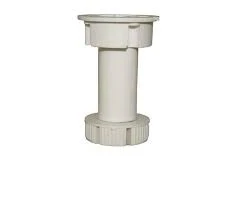 Фото для Ножка цокольная 140*165, пластмассовая белая (150)