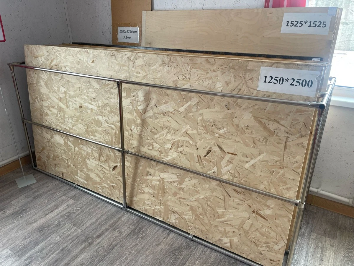 Плита OSB-3 повышенной влагостойкости, НЛК (РФ) - 12 мм