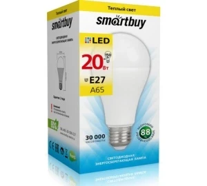 Фото для Лампа LED-А65 20Вт 3000 Е27 Smartbuy