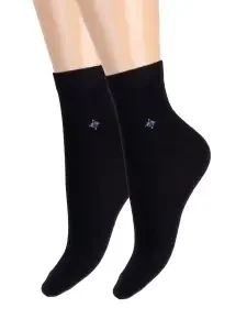 Фото для Носки подростковые для мальчиков х/б+эл КВ с2103 р.22-24 1/30 НДС 20% (ЧЗ)