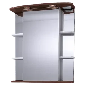 Фото для Шкаф навес с зерк 65 Риф Комфорт ,Бел