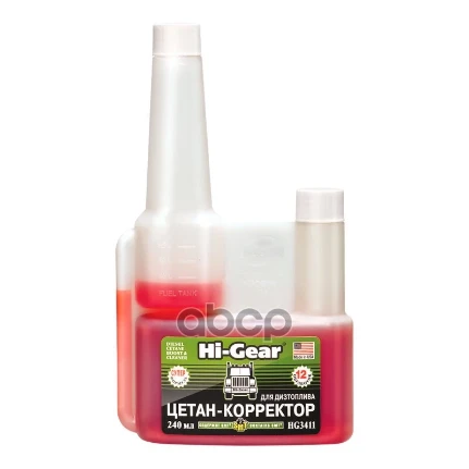 Фото для Hi-Gear Цетан-Корректор Для Дизтоплива 240 Мл. (Сша) Hg3411 Hi-Gear арт. HG3411