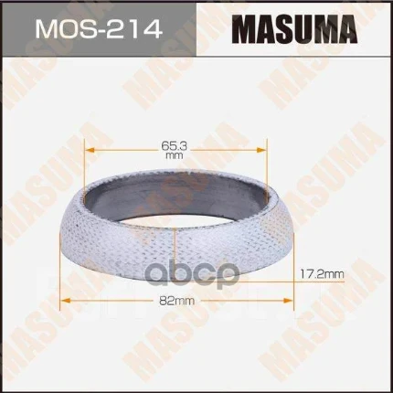 Фото для Прокладка Глушителя-Кольцо 65.3X82 Masuma Mos-214 Masuma арт. MOS-214