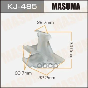 Фото для Клепка Kj-485 "Masuma" Крепления Зад Бампера Corona #T21# `96.01-`97.12 Masuma арт. KJ-485