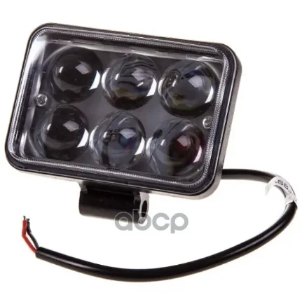 Фото для Фара Светодиодная Off Road 110*70мм Прямоугольная 12в/24в, 18вт, 6000k, Skyway 6 Диод Дальный Свет S07201034 Skyway арт. S072...