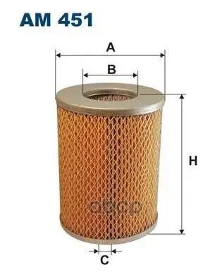 Фото для Фильтр Воздушный A-152 Filtron Am451 (Япония) Filtron арт. AM451