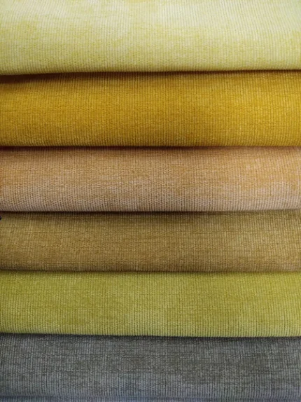 Жёлтый вельвет, Вельвет, Velvet Lux, ткань мебельная вельвет
