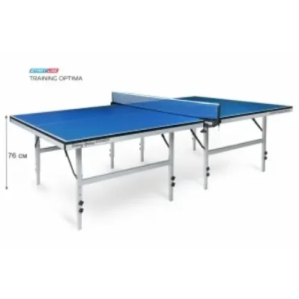 Теннисный стол Training Optima - стол для настольного тенниса с системой регулировки высоты. Идеален для игры и тренировок в спо