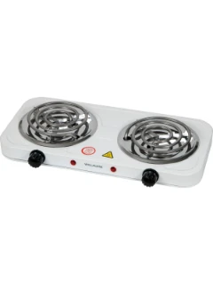 Электрическая плита WILLMARK 2 спиральные конфорки 140 мм, 2000 Вт HS-210TW