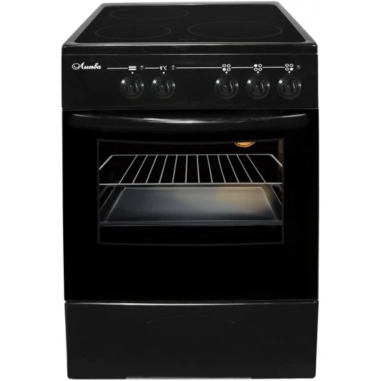 Фото для Плита электр. ЛЫСЬВА EF3001MK00 ЧЕРНАЯ Стеклокерам.(50*60*85,3 конф,57л)