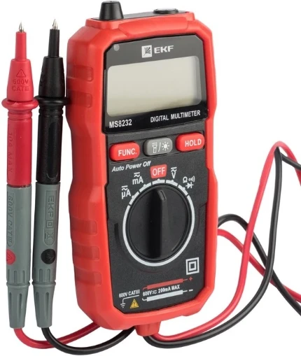 Фото для Мультиметр цифровой MS8232 Expert, EKF PROxima