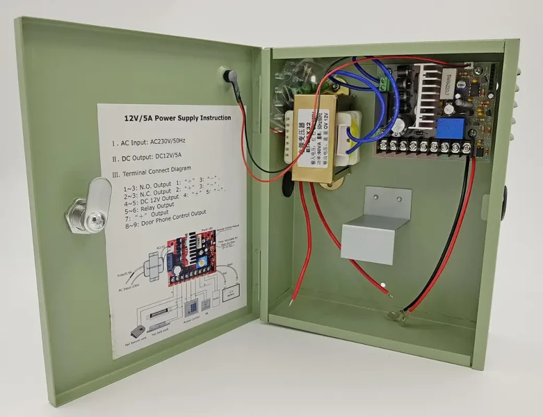 Фото для Источник бесперебойного питания 12V/5A/60W/4CH