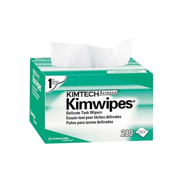 Фото для Салфетки безворсовые для очистки оптического волокна Kim-Wipes Science
