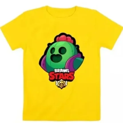 Фото для Печать на футболках (знаменитые персонажи игры "Brawl Stars")