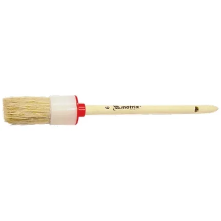 Фото для Кисть круглая №14 (50 мм), натуральная щетина, деревянная ручка