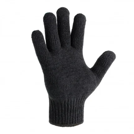 Фото для Перчатки трикотажные Зима Двойные, размер 10, черные, 120гр.
