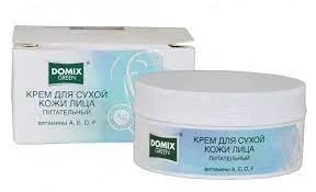 Фото для Домикс крем для сухой кожи лица питательный с витаминами, 75 мл.