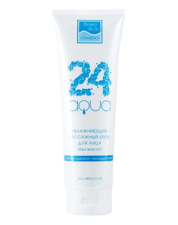 СБ Крем увлажняющий массажный для лица, без масла AQUA 24 250мл Beauty ...