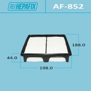 Фото для Фильтр воздушный Hepafix A-852, арт. AF-852