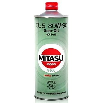 Фото для Масло трансмиссионное Mitasu Gear Oil 80w90 минеральное, API GL-5, для МКПП и мостов, 1л, арт. MJ-431/1