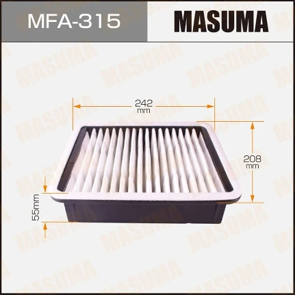 Фото для Фильтр воздушный Masuma A-192, арт. MFA-315