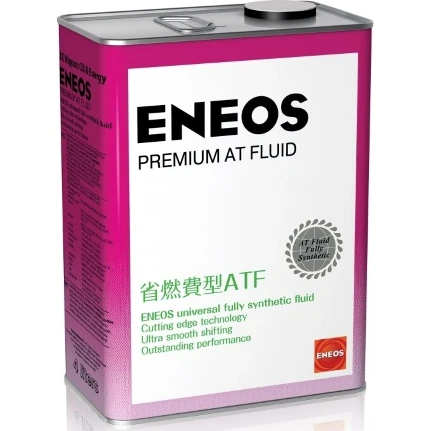 Фото для Масло трансмиссионное Eneos Premium AT Fluid, синтетическое, универсальное, для АКПП, 4л, арт. 8809478942032