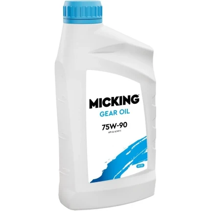 Фото для Масло трансмиссионное Micking Gear Oil 75w90, синтетическое, API GL-5/MT-1, для МКПП, раздаточных коробок и мостов, 1л, арт. M51