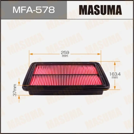 Фото для Фильтр воздушный Masuma A-455, арт. MFA-578