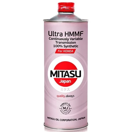 Фото для Масло трансмиссионное Mitasu Multi Matic Fluid (CVT Ultra HMMF), синтетическое, для вариаторов Honda, 1л, арт. MJ-317/1