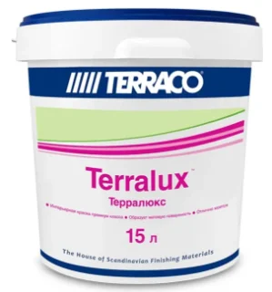 Фото для Водоэмульсионная краска для наружных и внутренних работ TERRACO TERRALUX